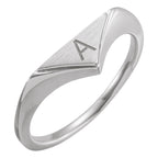 Geometric Signet Ring