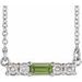 Accented Bar Necklace or Center