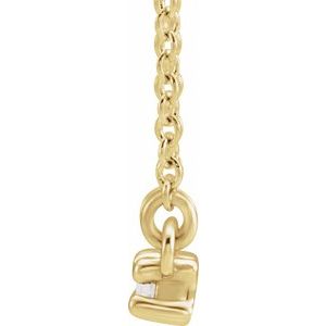 Accented Bar Necklace or Center