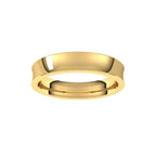 Comfort-Fit Concave Band