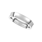 Comfort-Fit Concave Band