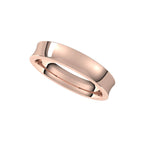 Comfort-Fit Concave Band