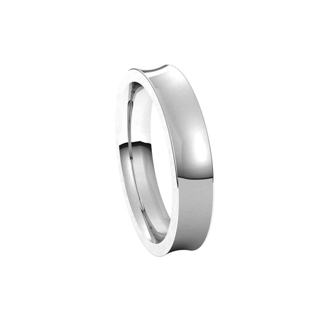 Comfort-Fit Concave Band