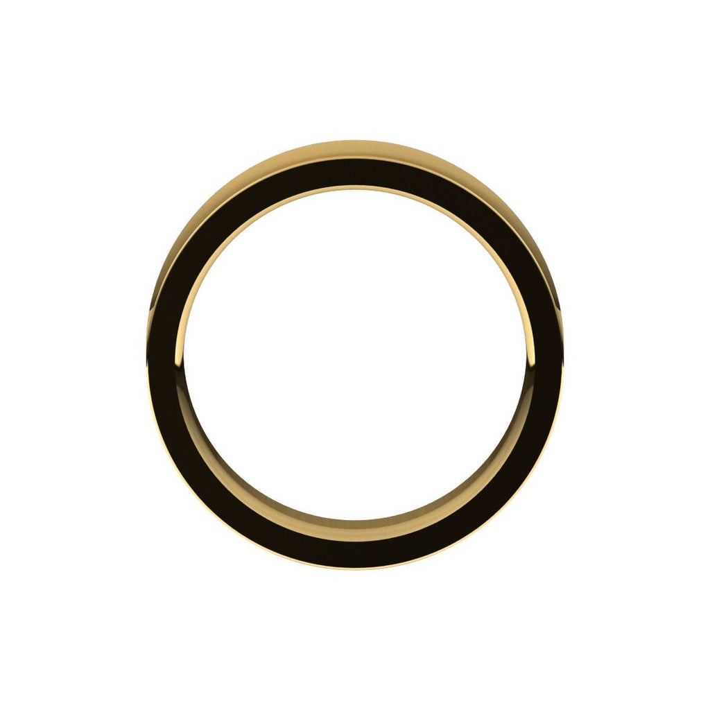 Comfort-Fit Concave Band