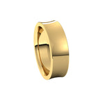 Comfort-Fit Concave Band