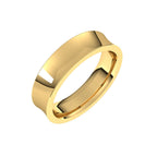 Comfort-Fit Concave Band