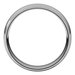 Double Milgrain Comfort-Fit Half Round Band