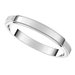 Stepped-Edge Flat Band