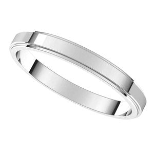 Stepped-Edge Flat Band