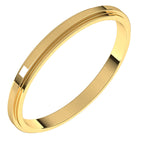 Stepped-Edge Flat Band