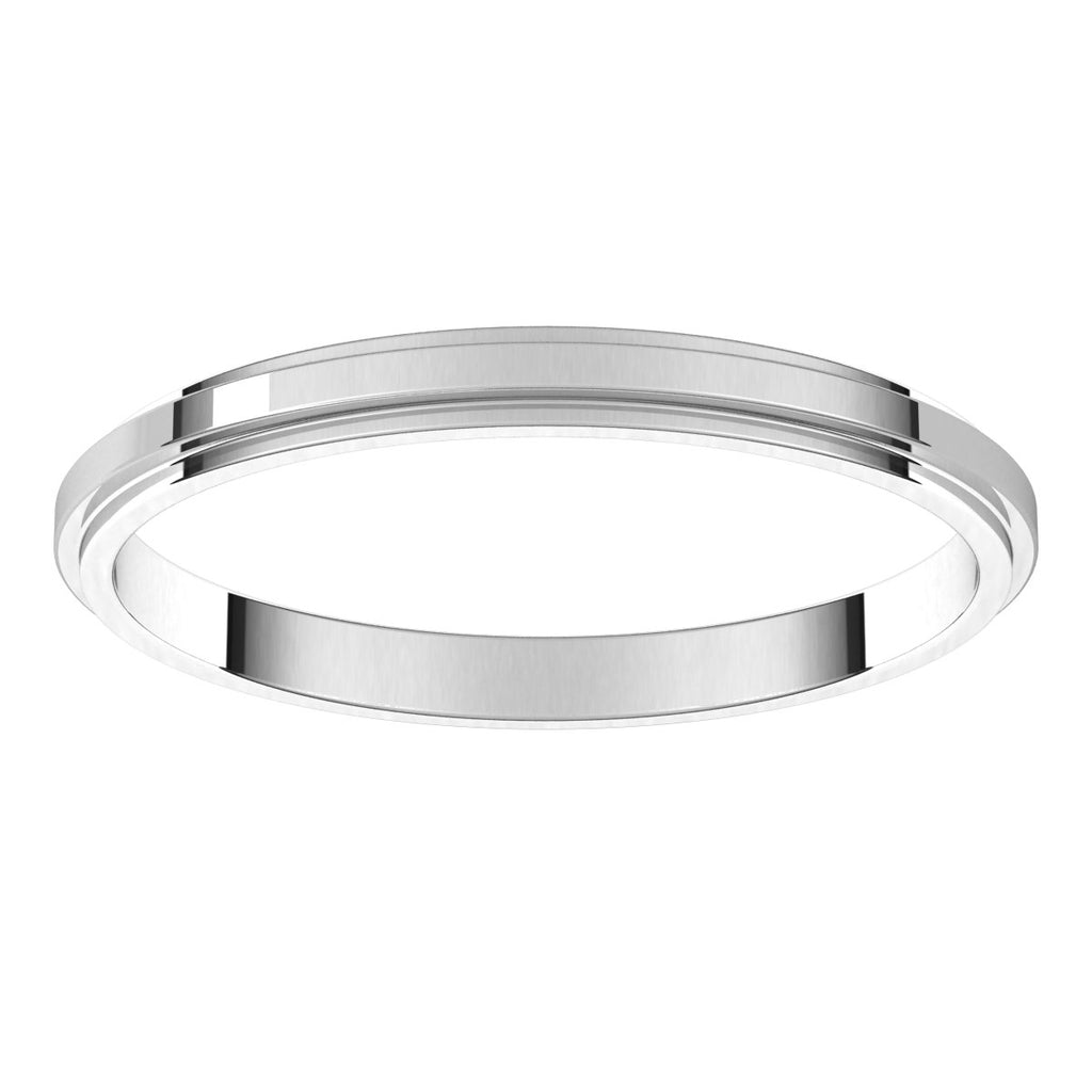 Stepped-Edge Flat Band