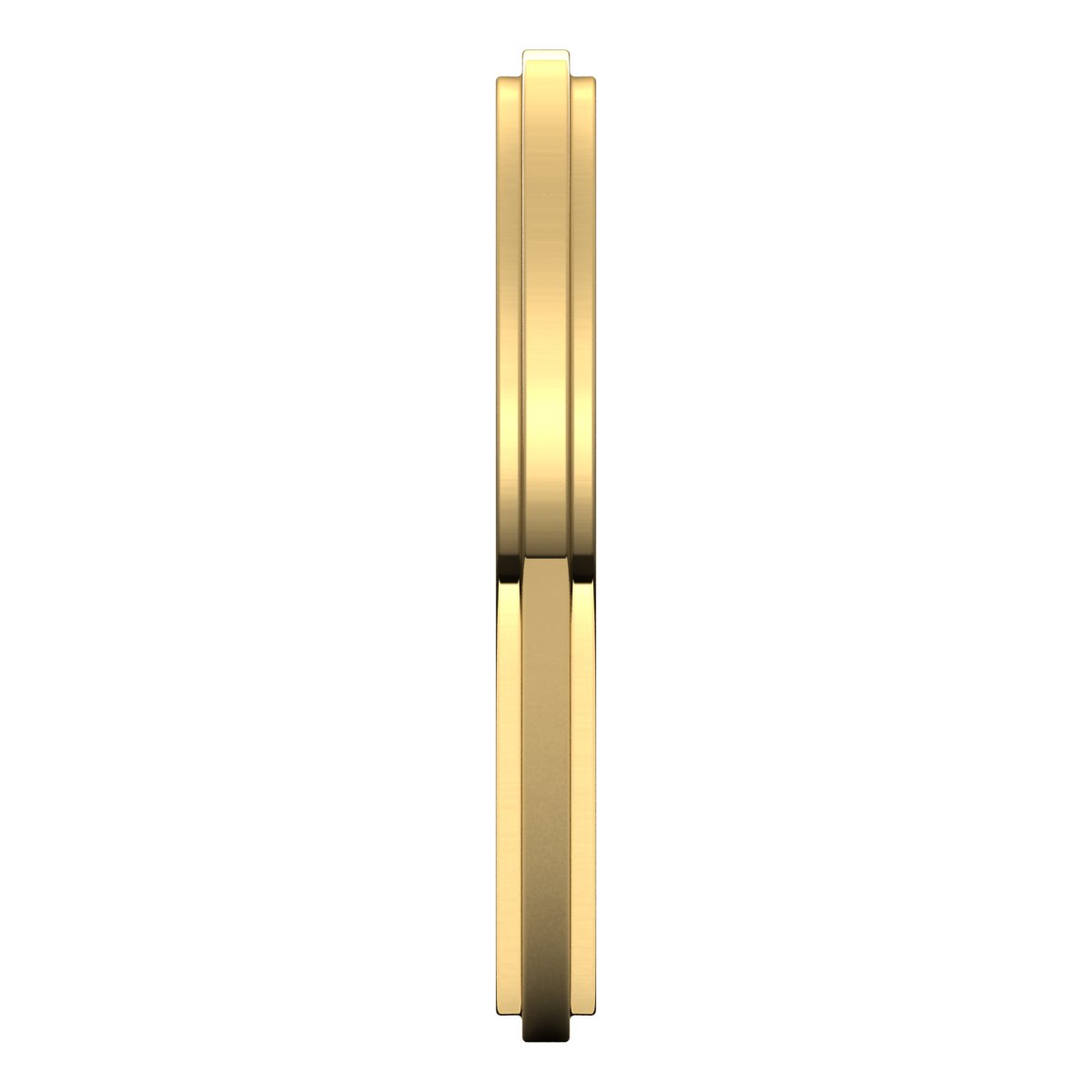 Stepped-Edge Flat Band