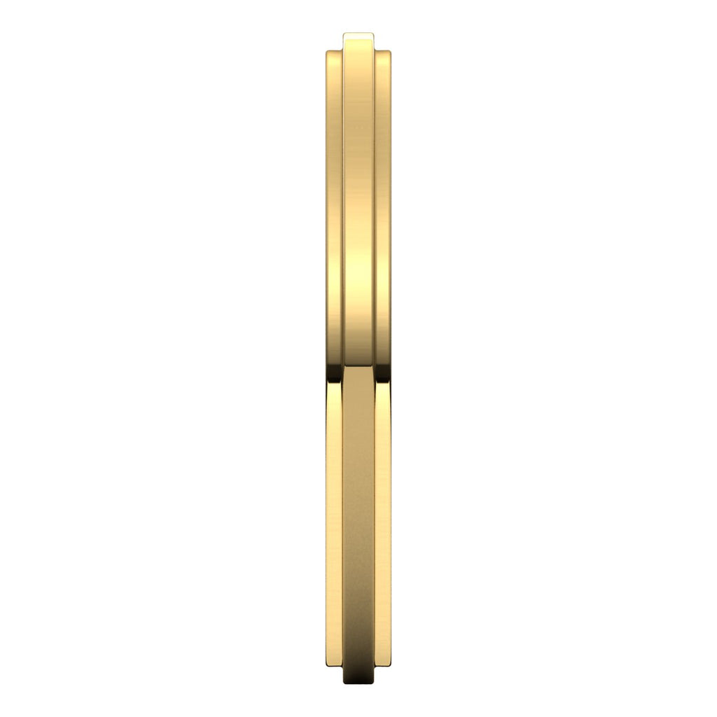 Stepped-Edge Flat Band