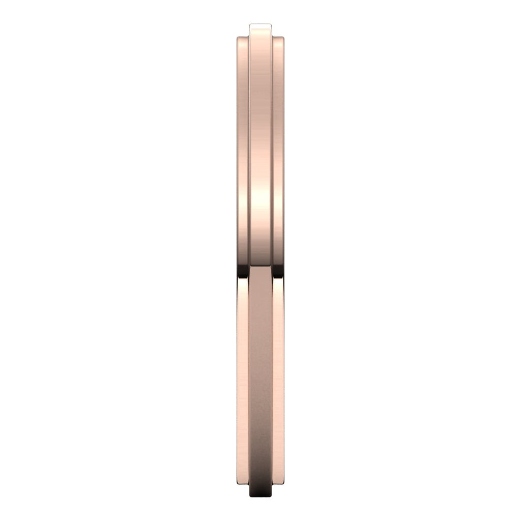 Stepped-Edge Flat Band