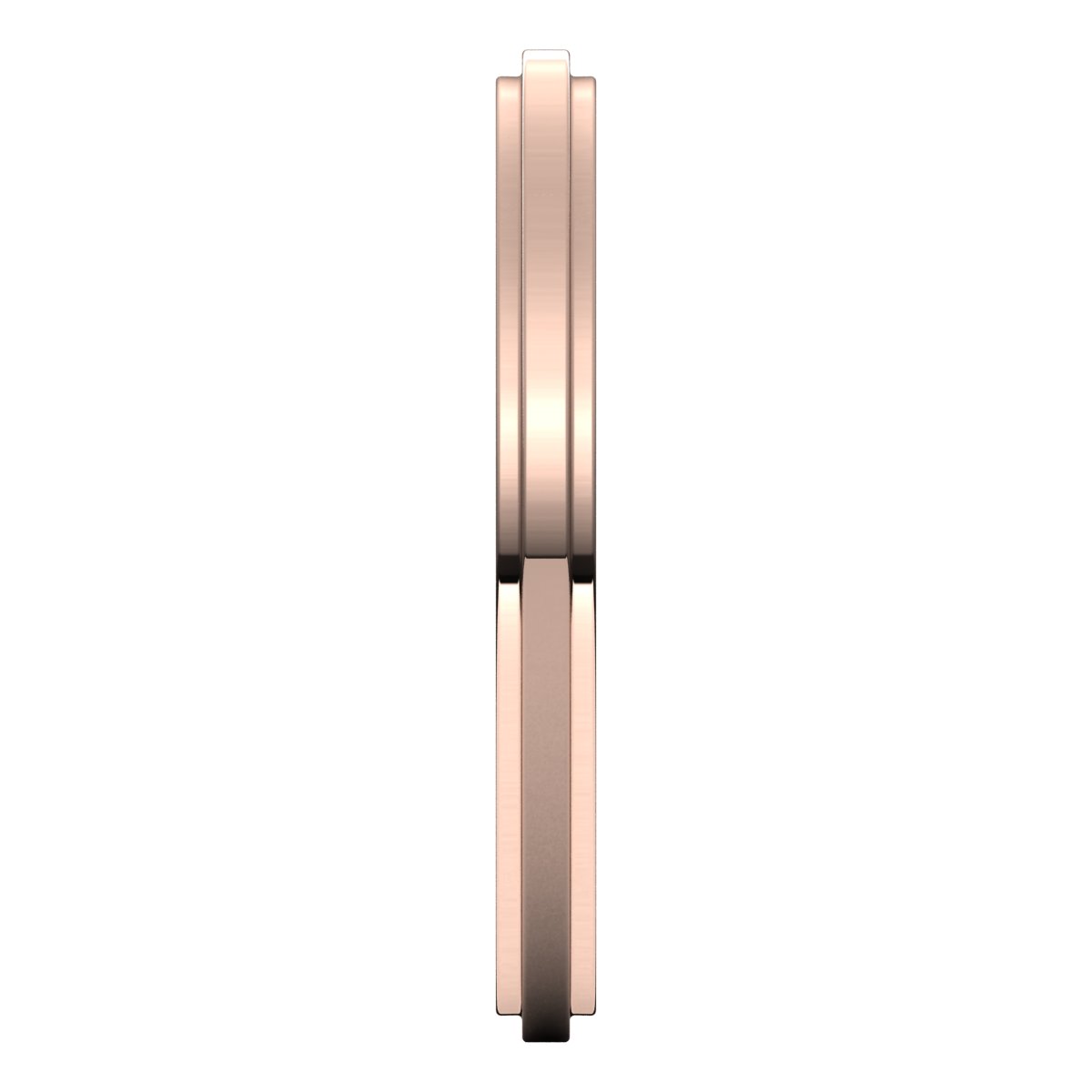 Stepped-Edge Flat Band