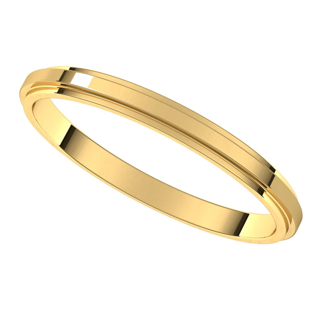 Stepped-Edge Flat Band