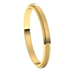Stepped-Edge Flat Band