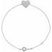 Engravable Heart Bracelet