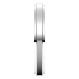 Stepped-Edge Flat Band