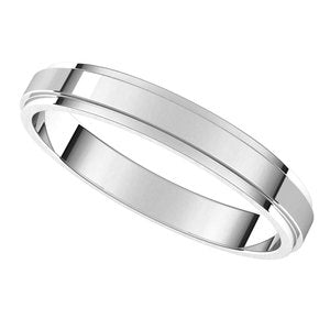Stepped-Edge Flat Band