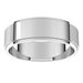 Stepped-Edge Flat Band