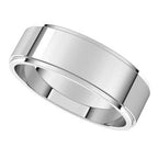 Stepped-Edge Flat Band
