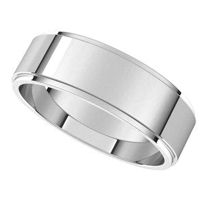 Stepped-Edge Flat Band