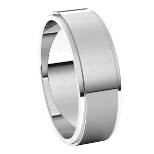Stepped-Edge Flat Band