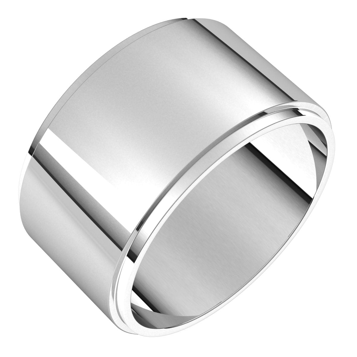 Stepped-Edge Flat Band