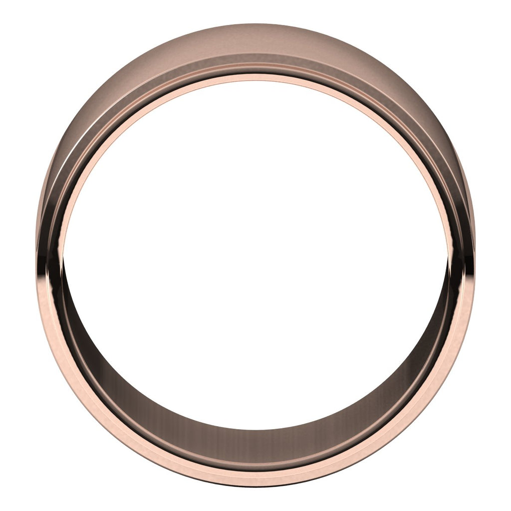 Stepped-Edge Flat Band