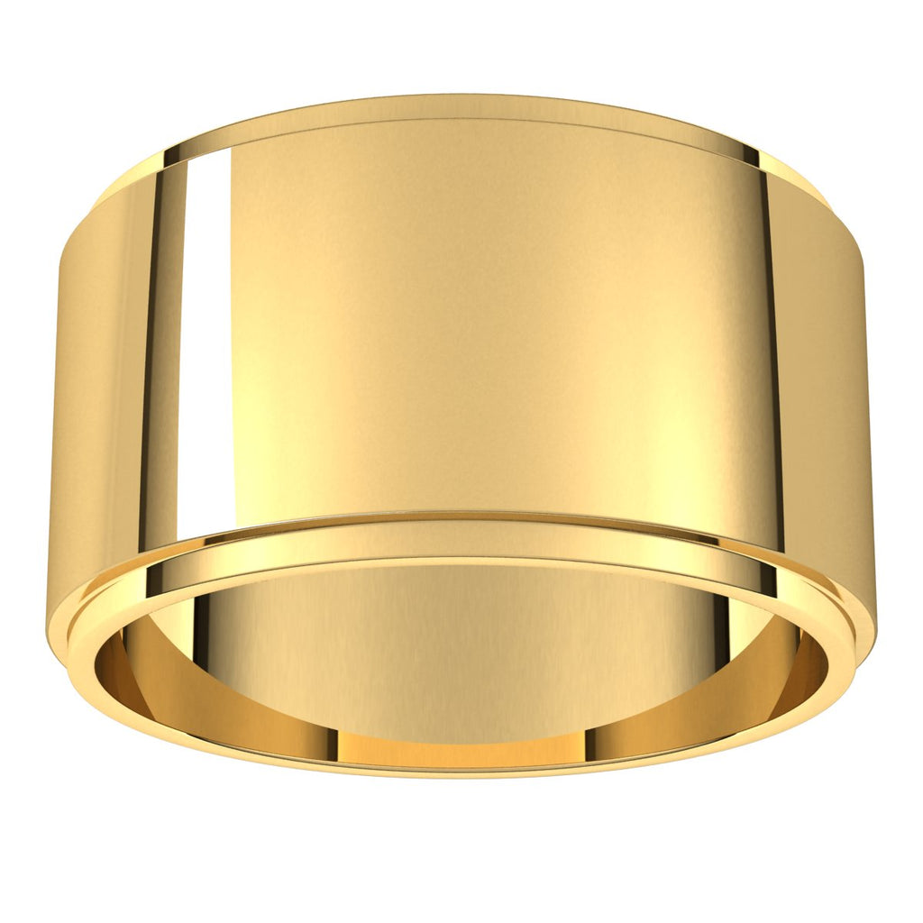 Stepped-Edge Flat Band