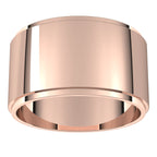 Stepped-Edge Flat Band