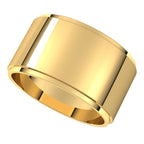 Stepped-Edge Flat Band