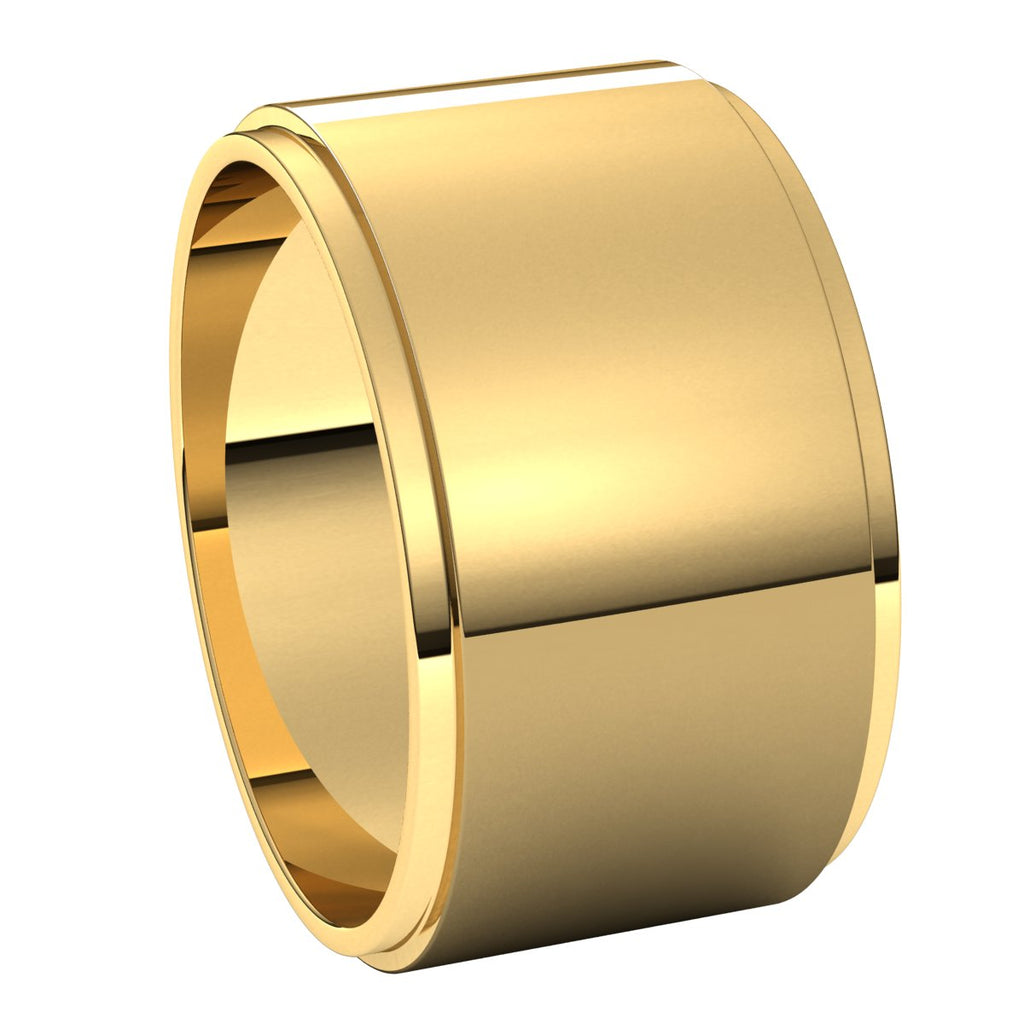 Stepped-Edge Flat Band