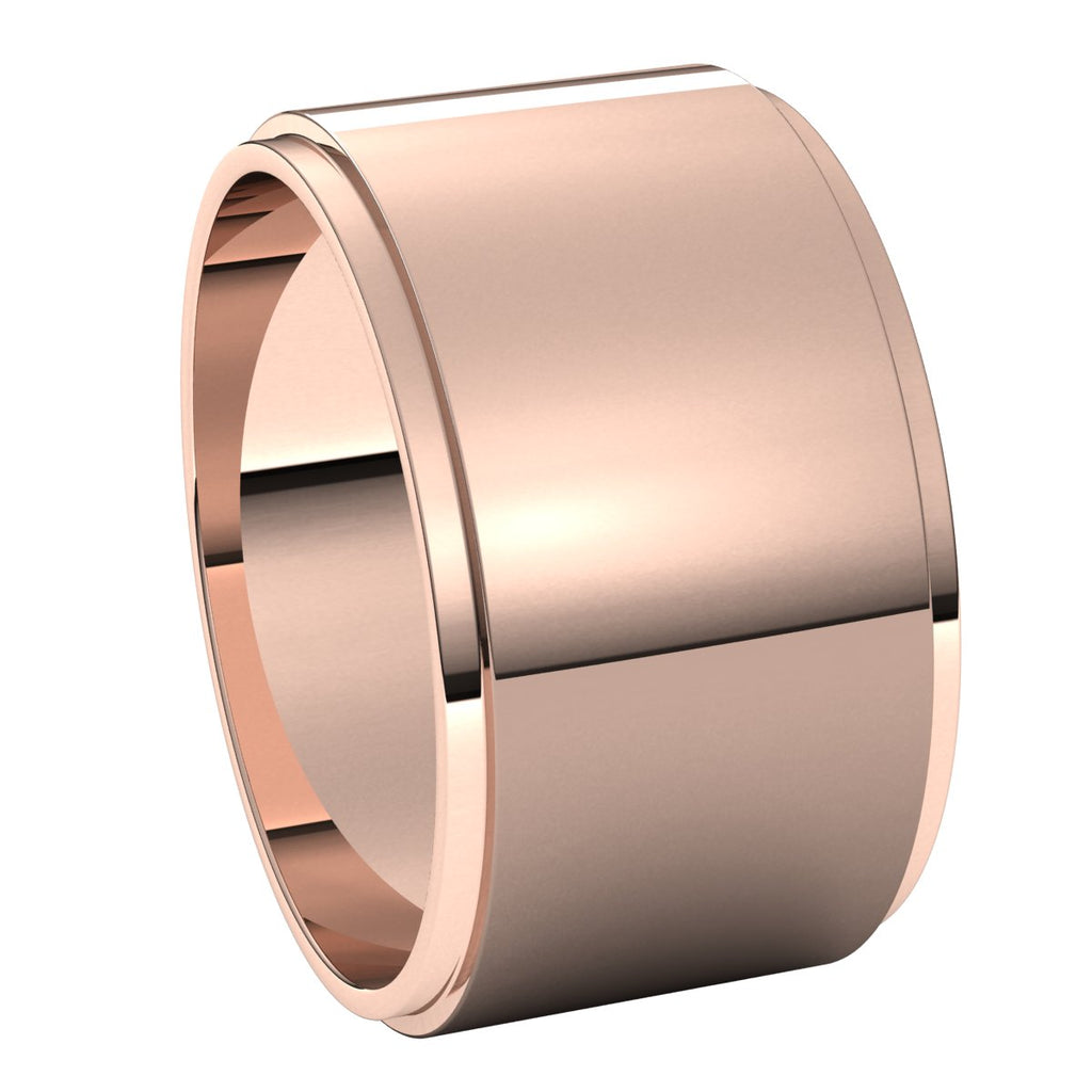 Stepped-Edge Flat Band