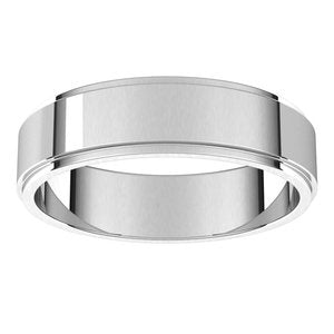 Stepped-Edge Flat Band