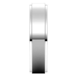Stepped-Edge Flat Band