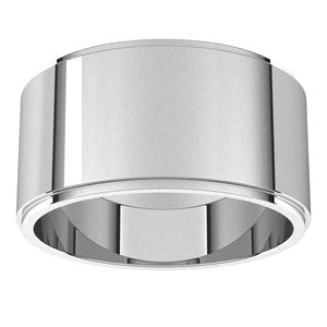 Stepped-Edge Flat Band