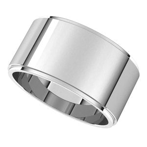 Stepped-Edge Flat Band