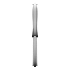 Stepped-Edge Half Round Band