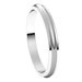 Stepped-Edge Half Round Band