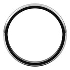 Stepped-Edge Half Round Band