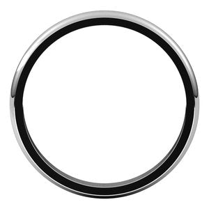 Stepped-Edge Half Round Band