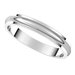Stepped-Edge Half Round Band