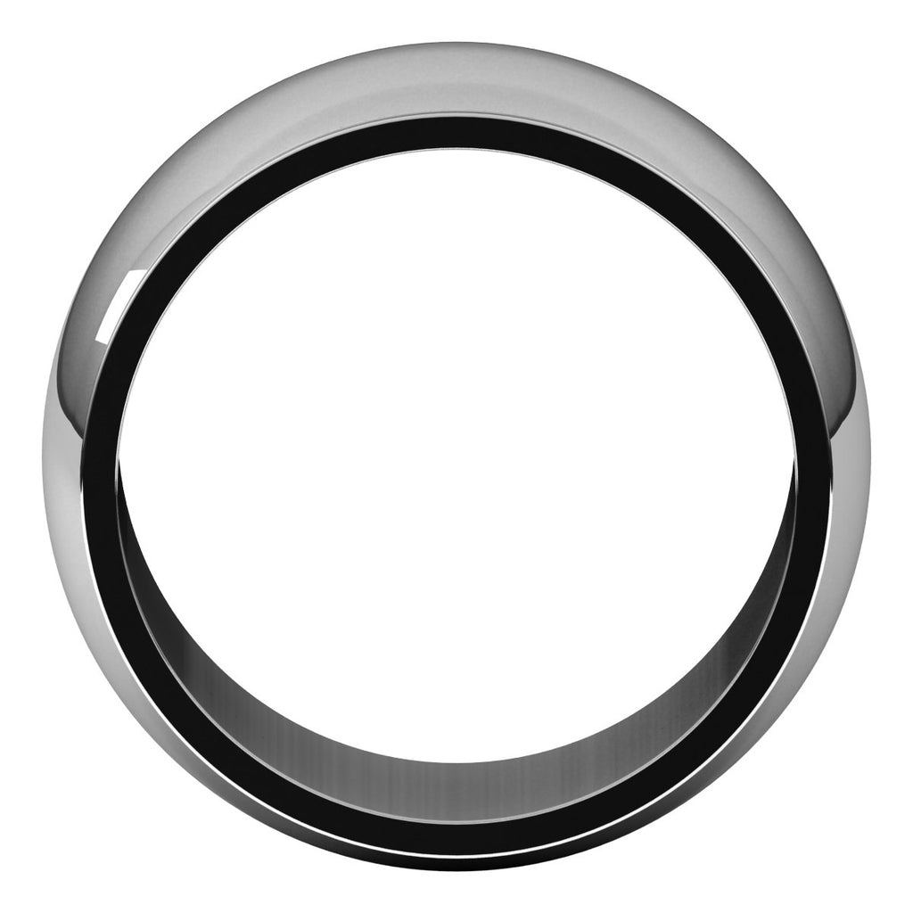 Stepped-Edge Half Round Band