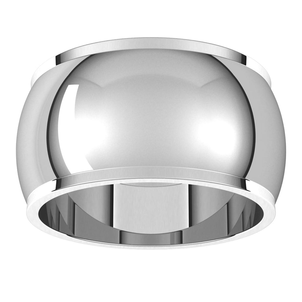 Stepped-Edge Half Round Band