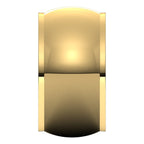 Stepped-Edge Half Round Band