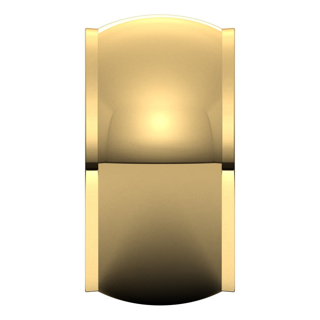 Stepped-Edge Half Round Band