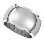 Stepped-Edge Half Round Band