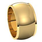 Stepped-Edge Half Round Band